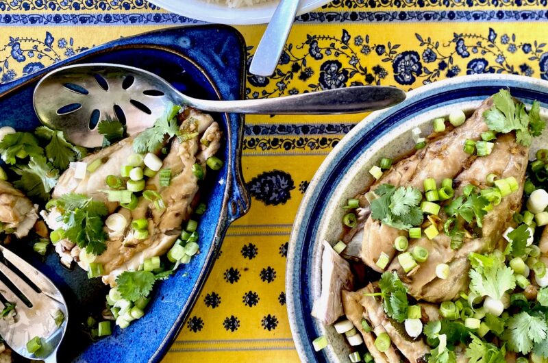 Vietnamese-Inspired Caramel Bluefish