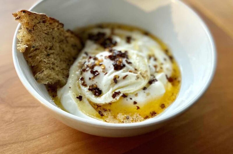 Eggs with Yogurt and Chile Butter